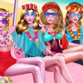 Summer beach spa day