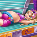 Pregnant Princess Tanning Solarium H