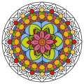 Mandala Coloring Book