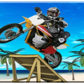 Beach Bike Stunts Game