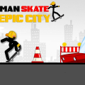 Stickman Skate 360 Epic City