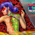 Dotted Girl Back Treatment