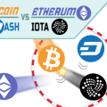 BITCOIN vs ETHEREUM DASH IOTA