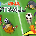 Yuki and Rina Football