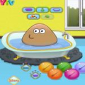 Pou Baby Bathing