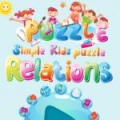 Simple Kids Puzzle Relations